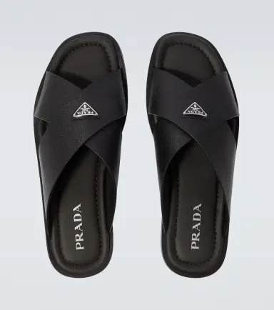 Prada Leather sandals | Thumbnail 3 Prada Leather sandals | Thumbnail 3