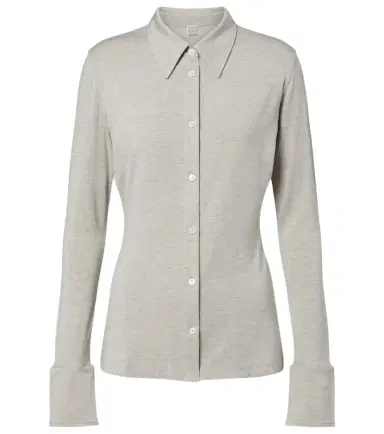 TOTEME Jersey shirt | Thumbnail 1 TOTEME Jersey shirt | Thumbnail 1