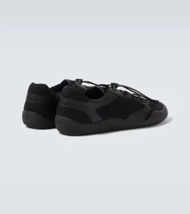Prada Speedrock leather-trimmed sneakers | Thumbnail 4 Prada Speedrock leather-trimmed sneakers | Thumbnail 4