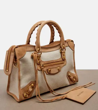 Balenciaga Le City Small canvas top-handle bag | Thumbnail 4 Balenciaga Le City Small canvas top-handle bag | Thumbnail 4