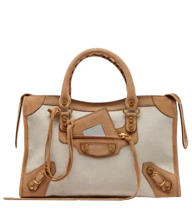 Balenciaga Le City Small canvas top-handle bag | Thumbnail 1 Balenciaga Le City Small canvas top-handle bag | Thumbnail 1
