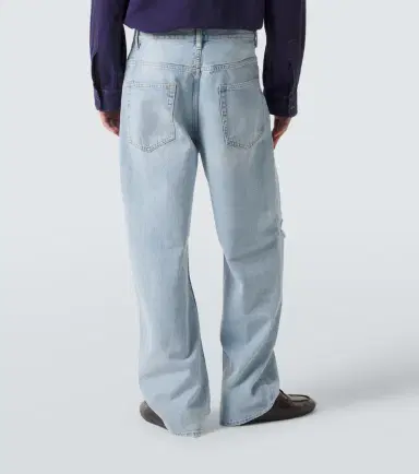 Frame Baggy distressed wide-leg jeans | Thumbnail 5