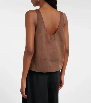 LESET Niko ramie tank top | Thumbnail 4