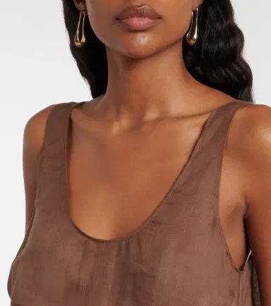 LESET Niko ramie tank top | Thumbnail 5