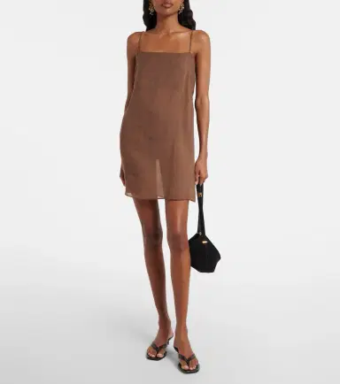 LESET Niko ramie minidress | Thumbnail 2 LESET Niko ramie minidress | Thumbnail 2