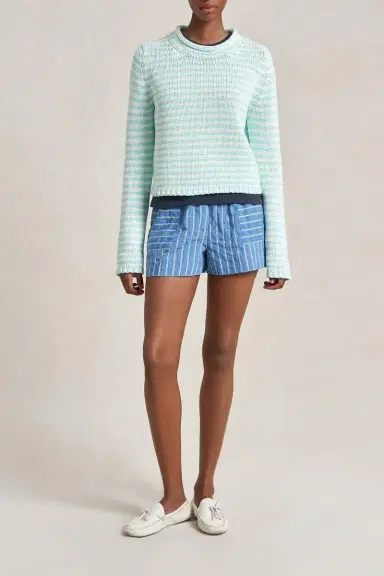 La Ligne Fine Mini Stripe Sweater | Thumbnail 2
