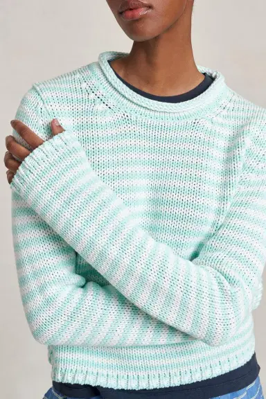 La Ligne Fine Mini Stripe Sweater | Thumbnail 3