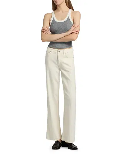 rag & bone Women's Andi Wide-Leg Jeans | Thumbnail 2