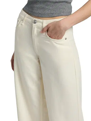 rag & bone Women's Andi Wide-Leg Jeans | Thumbnail 6