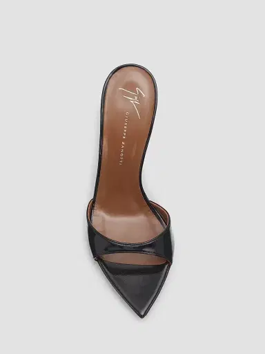 Giuseppe Zanotti Women's Intrigo 90MM Patent Leather Stiletto Sandals - Nero - Size 11 | Thumbnail 3
