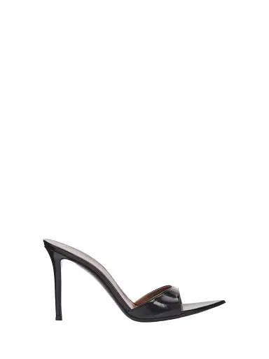 Giuseppe Zanotti Women's Intrigo 90MM Patent Leather Stiletto Sandals - Nero - Size 11 | Thumbnail 1