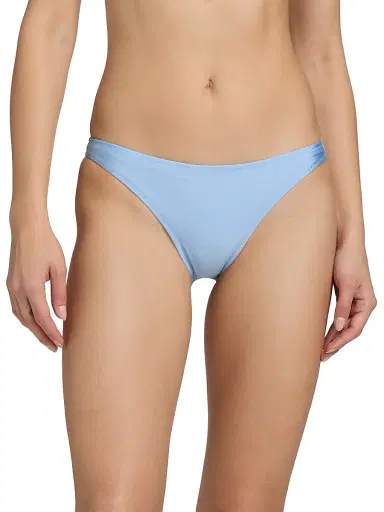 Solid & Striped Women's The Tati Bikini Bottom - Blue Lagoon - Size Large | Thumbnail 3
