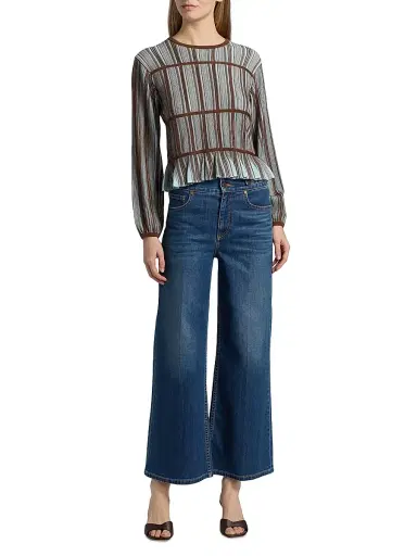 Ramy Brook Women's Liv Wide-Leg Crop Jeans | Thumbnail 2 Ramy Brook Women's Liv Wide-Leg Crop Jeans | Thumbnail 2