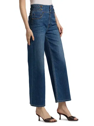 Ramy Brook Women's Liv Wide-Leg Crop Jeans | Thumbnail 4 Ramy Brook Women's Liv Wide-Leg Crop Jeans | Thumbnail 4