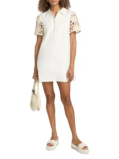 Ramy Brook Women's Celine Linen-Blend Minidress | Thumbnail 2 Ramy Brook Women's Celine Linen-Blend Minidress | Thumbnail 2