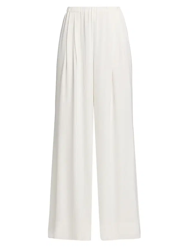 Ramy Brook Women's Jolie Crepe Wide-Leg Pants -