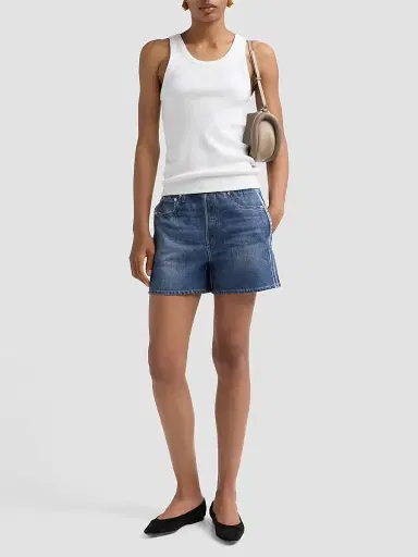 rag & bone Women's rb Miramar Denim Shorts | Thumbnail 2 rag & bone Women's rb Miramar Denim Shorts | Thumbnail 2