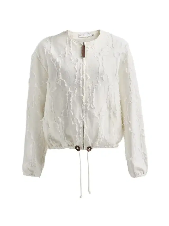Proenza Schouler White Label Women's Madigan Jacqaurd Cotton Jacket - Off White