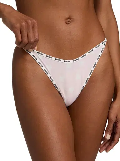 MOSCHINO Women's 2-Pack Printed Thong Set - Size XL | Thumbnail 7 MOSCHINO Women's 2-Pack Printed Thong Set - Size XL | Thumbnail 7