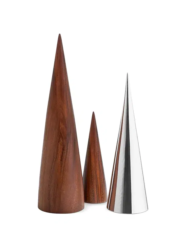 Nambé Rondure Tree Trio - Brown
