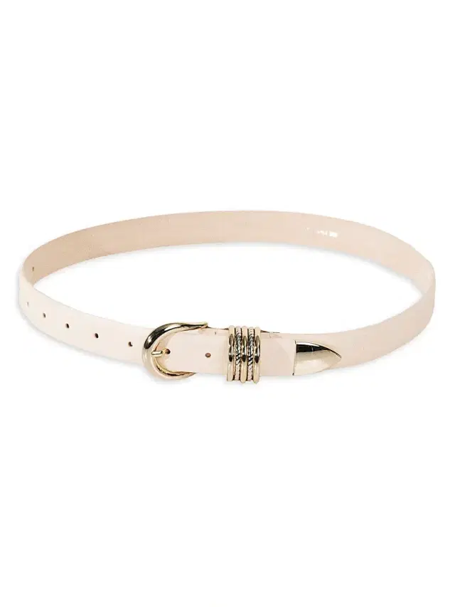 Déhanche Women's Helica Leather Belt -  And Mixed Metal
