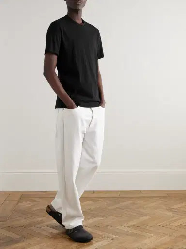 James Perse Combed Cotton-Jersey T-Shirt | Thumbnail 2