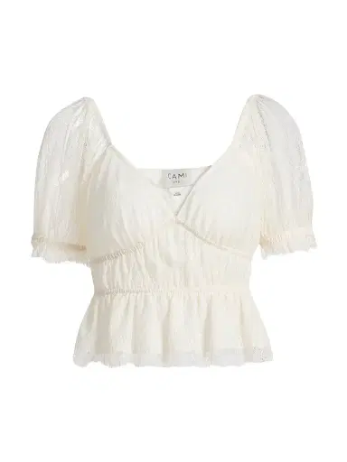 Cami NYC Women's Henrietta Lace Crop Top | Thumbnail 1 Cami NYC Women's Henrietta Lace Crop Top | Thumbnail 1