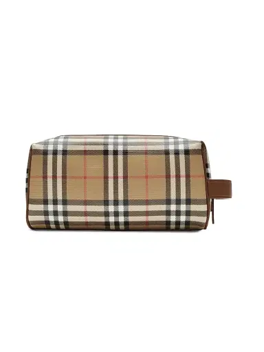Burberry Check Cotton Travel Pouch | Thumbnail 4