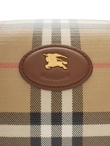 Burberry Check Cotton Travel Pouch | Thumbnail 5