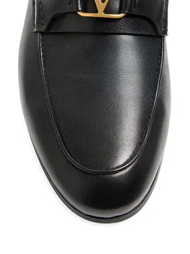Valentino Garavani Men's VLogo Signature Nappa Leather Loafers - Black - Size 11.5 | Thumbnail 5 Valentino Garavani Men's VLogo Signature Nappa Leather Loafers - Black - Size 11.5 | Thumbnail 5