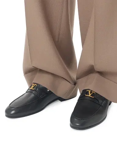 Valentino Garavani Men's VLogo Signature Nappa Leather Loafers - Black - Size 11.5 | Thumbnail 7 Valentino Garavani Men's VLogo Signature Nappa Leather Loafers - Black - Size 11.5 | Thumbnail 7