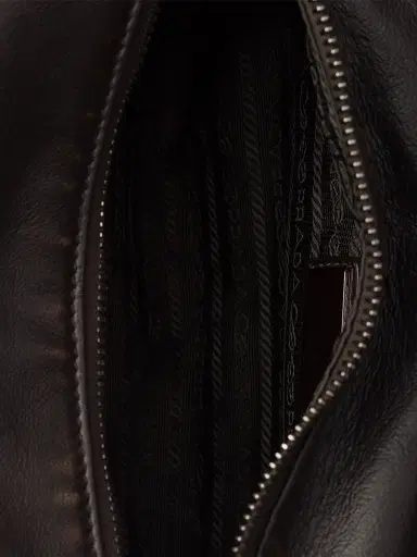 Prada Men's Distressed Nappa Leather Shoulder Bag - Brown | Thumbnail 5