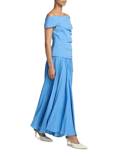ACLER Women's Haileypark Off-The-Shoulder Drop-Waist Maxi Dress | Thumbnail 4 ACLER Women's Haileypark Off-The-Shoulder Drop-Waist Maxi Dress | Thumbnail 4