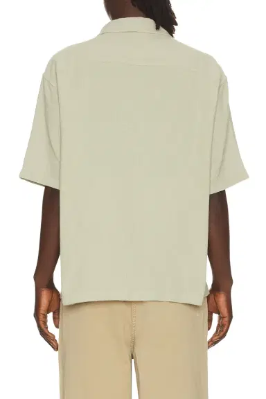 Frame Open Weave Short Sleeve Shirt | Thumbnail 2