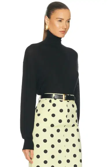 SAME Relaxed Cashmere Turtleneck Sweater | Thumbnail 2 SAME Relaxed Cashmere Turtleneck Sweater | Thumbnail 2