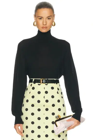 SAME Relaxed Cashmere Turtleneck Sweater | Thumbnail 1 SAME Relaxed Cashmere Turtleneck Sweater | Thumbnail 1