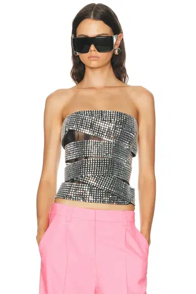 AREA Disco Ball Top | Thumbnail 1 AREA Disco Ball Top | Thumbnail 1