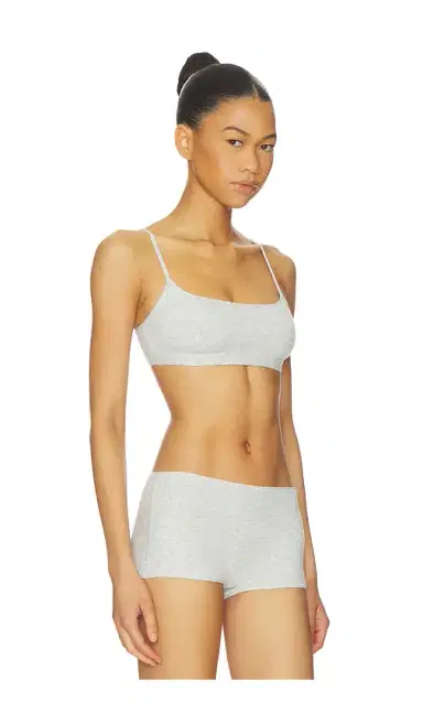 SKIMS Everyday Cotton Scoop Bralette | Thumbnail 2