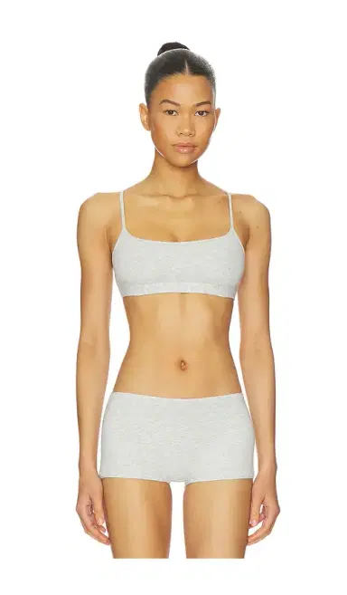 SKIMS Everyday Cotton Scoop Bralette | Thumbnail 1