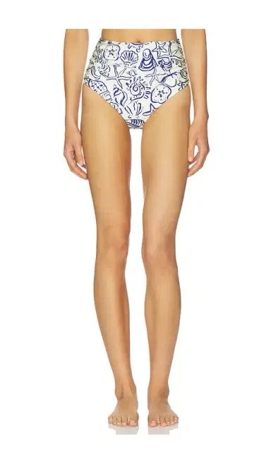 Simkhai Teya High Waisted Bikini Bottom | Thumbnail 1 Simkhai Teya High Waisted Bikini Bottom | Thumbnail 1