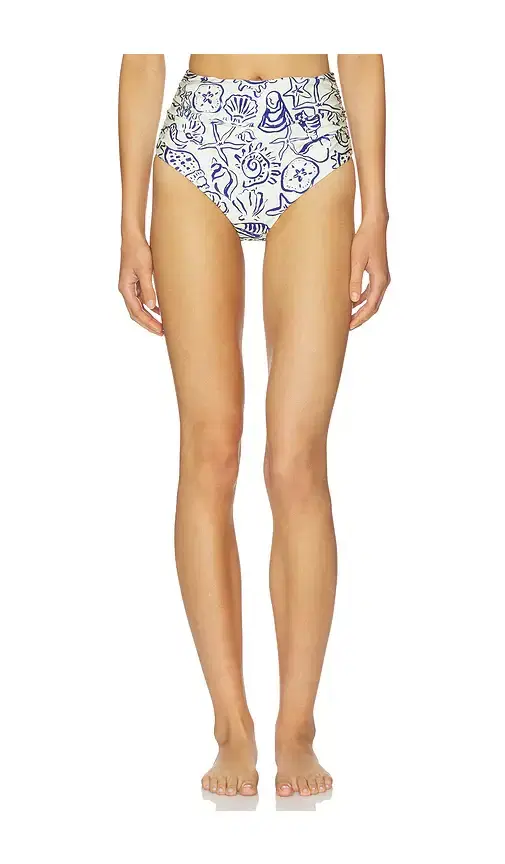Teya High Waisted Bikini Bottom