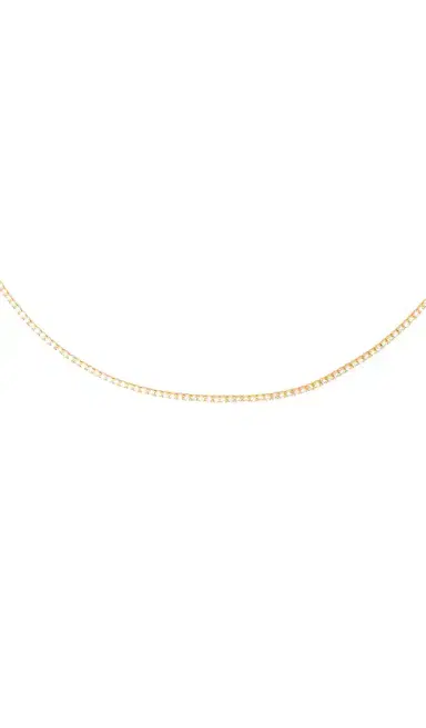 Alexa Leigh Petite Tennis Necklace | Thumbnail 2