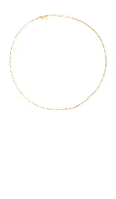 Alexa Leigh Petite Tennis Necklace | Thumbnail 1