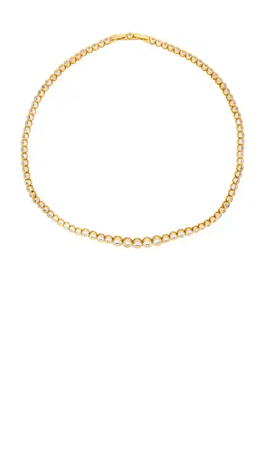 Alexa Leigh Bezel Tennis Necklace | Thumbnail 1