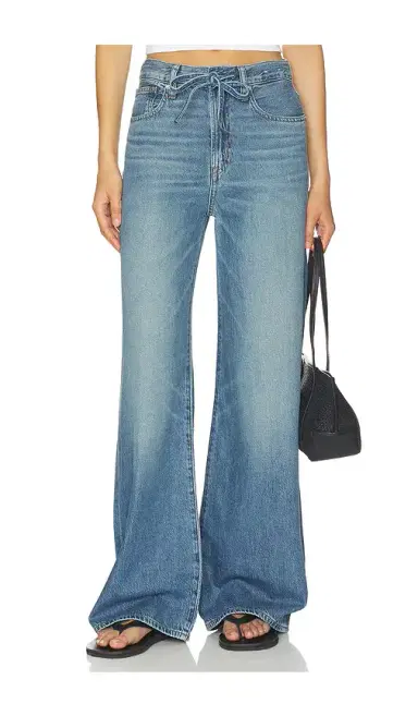 Madewell Ultimate Wide With Belt Jeans | Thumbnail 1