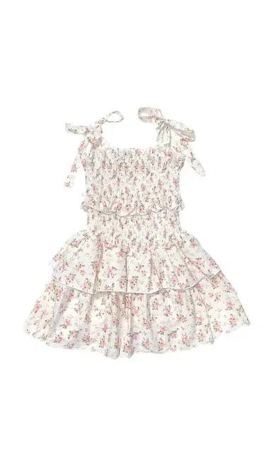 MINI DREAMERS Kids Anna Floral Dress | Thumbnail 1 MINI DREAMERS Kids Anna Floral Dress | Thumbnail 1