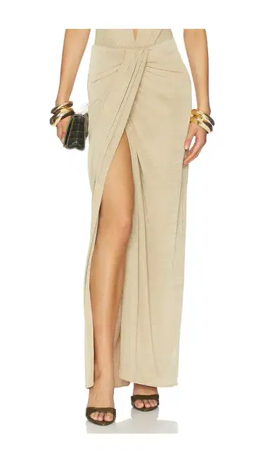 The Andamane Anja Draped Maxi Skirt | Thumbnail 1