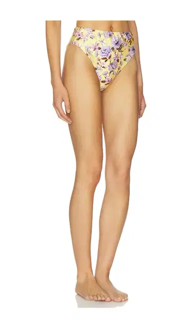 PatBo Peony Print High Waist Bikini Bottom | Thumbnail 2