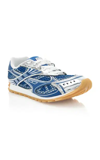 Bottega Veneta Orbit Metallic Mesh Sneakers | Thumbnail 4 Bottega Veneta Orbit Metallic Mesh Sneakers | Thumbnail 4