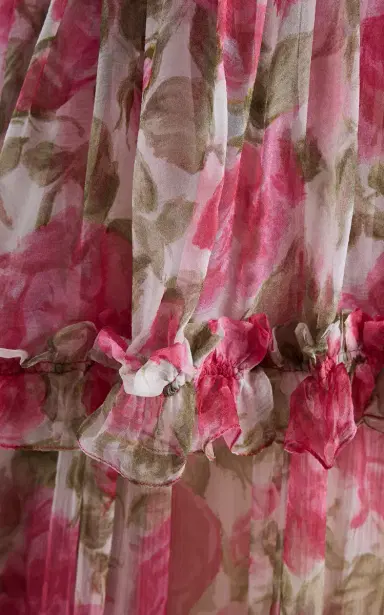 Chloé Floral-Print Silk Maxi Dress | Thumbnail 5 Chloé Floral-Print Silk Maxi Dress | Thumbnail 5